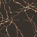 Japanese rose gold kintsugi pattern background