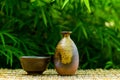 Japanese Sake Royalty Free Stock Photo