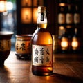 Japanese Sake, traditional Japanese Asian rice wine liquor liquer alcohol beverage
