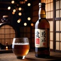 Japanese Sake, traditional Japanese Asian rice wine liquor liquer alcohol beverage