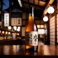 Japanese Sake, traditional Japanese Asian rice wine liquor liquer alcohol beverage