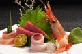 Japanese sashimi platter