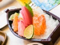 Japanese sashimi