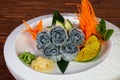 Japanese sashimi squid