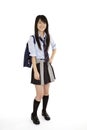 Japanese Schoolgirl Royalty Free Stock Photo