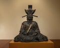 Japanese sculpture of Emma-O on display in the Dallas Museum of Art in Dallas, Texas.