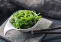 Japanese seaweed salad Royalty Free Stock Photo