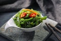Japanese seaweed salad Royalty Free Stock Photo