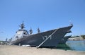 Japanese self defence force navy war ship