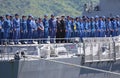 Japanese self defence force navy war ship