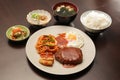 Japanese set meal Royalty Free Stock Photo