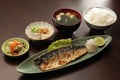 Japanese set meal Royalty Free Stock Photo