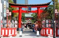 An entrance to Tomioka shrine Royalty Free Stock Photo