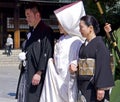 Japanese shinto wedding ceremony Royalty Free Stock Photo