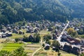 Japanese Shirakawago village