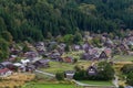 Japanese Shirakawago village