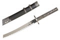 The Japanese short sword Royalty Free Stock Photo