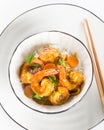 Japanese shrimp curry