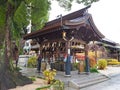 Japanese Shrine in Fukuoka Royalty Free Stock Photo