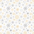 Japanese snowflake pattern seamless. Christmas striped pattern with oriental motifs. Decor textile, wrapping paper, xmas Royalty Free Stock Photo