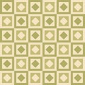 Japanese Square Diamond Vector Seamless Pattern Royalty Free Stock Photo