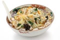 Japanese starchy ramen noodles , japanese food