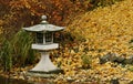 Japanese stone lamp