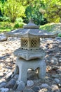 Japanese Stone Lantern Royalty Free Stock Photo