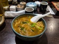 Japanese street food in a Kyoto market Royalty Free Stock Photo