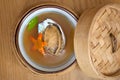 Japanese style abalone soup Royalty Free Stock Photo