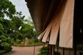 Japanese-style eaves landscape, Traditional retro Japanese eaves curtain