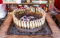 Japanese style fish grilled Royalty Free Stock Photo
