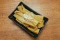 Japanese style Menma pickled bamboo shoot for ramen Royalty Free Stock Photo