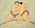 Japanese sumo wrestler