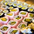 Japanese sushi Royalty Free Stock Photo