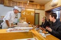 Japanese Sushi Chef Royalty Free Stock Photo