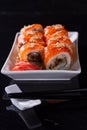 Japanese sushi dish Royalty Free Stock Photo
