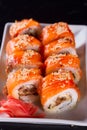 Japanese sushi dish Royalty Free Stock Photo