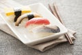 Japanese Sushi - Egg, Tuna, Eel, Swordfish
