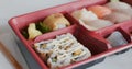 Japanese sushi lunch box Royalty Free Stock Photo