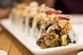 Japanese Sushi rolls Royalty Free Stock Photo