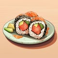 japanese sushi, seafood, traditional japanese food 3