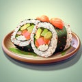 japanese sushi, seafood, traditional japanese food 4