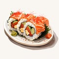 japanese sushi, seafood, traditional japanese food 7