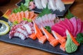 Japanese Sushi set Royalty Free Stock Photo