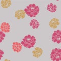 Japanese Sweet Blossom Vector Seamless Pattern