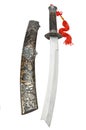 Japanese sword_03 Royalty Free Stock Photo