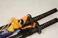 A Japanese sword Royalty Free Stock Photo