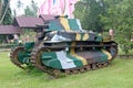Japanese tank abandoned in Philippines after WW2