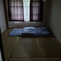 Japanese tatami room Royalty Free Stock Photo